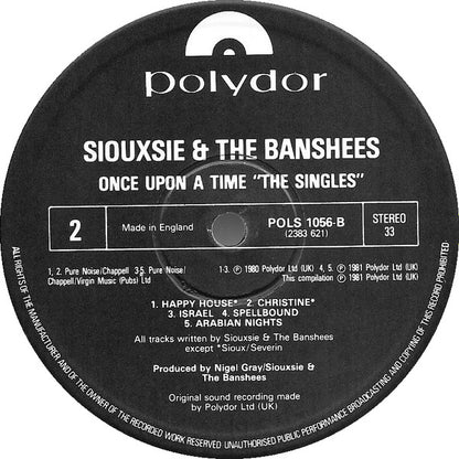 Siouxsie And The Banshees* : Once Upon A Time/The Singles (LP, Comp)