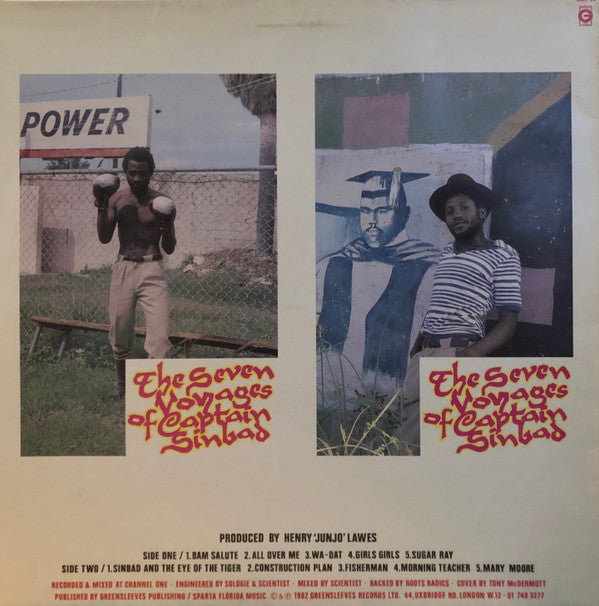 Captain Sinbad : The Seven Voyages Of Captain Sinbad (LP, Album)