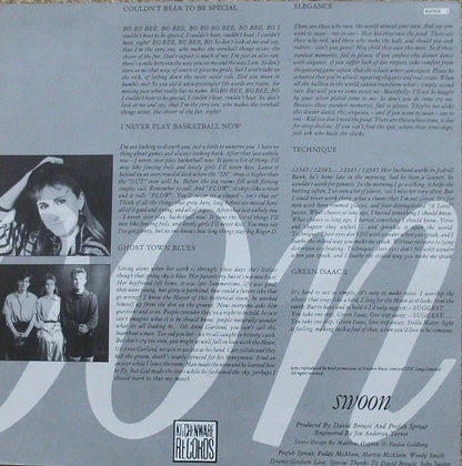 Prefab Sprout : Swoon (LP, Album)