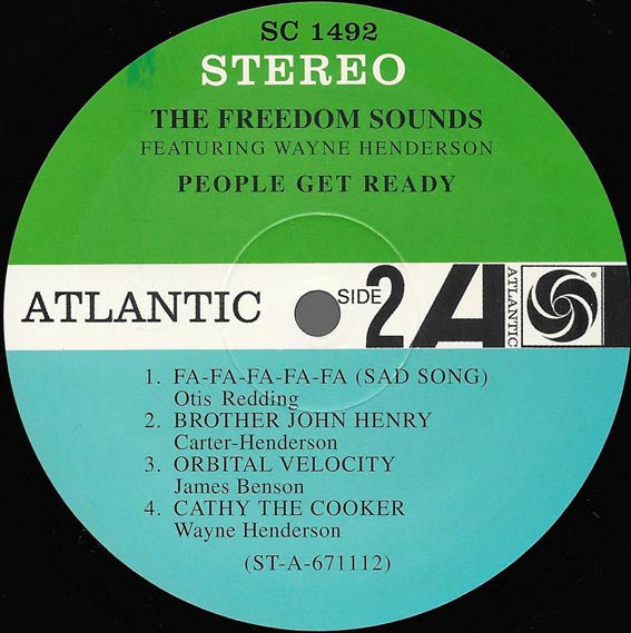 The Freedom Sounds* featuring Wayne Henderson : People Get Ready (LP, Album, RE)