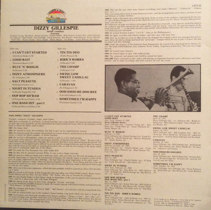 Dizzy Gillespie : Small Combos (LP, Comp)