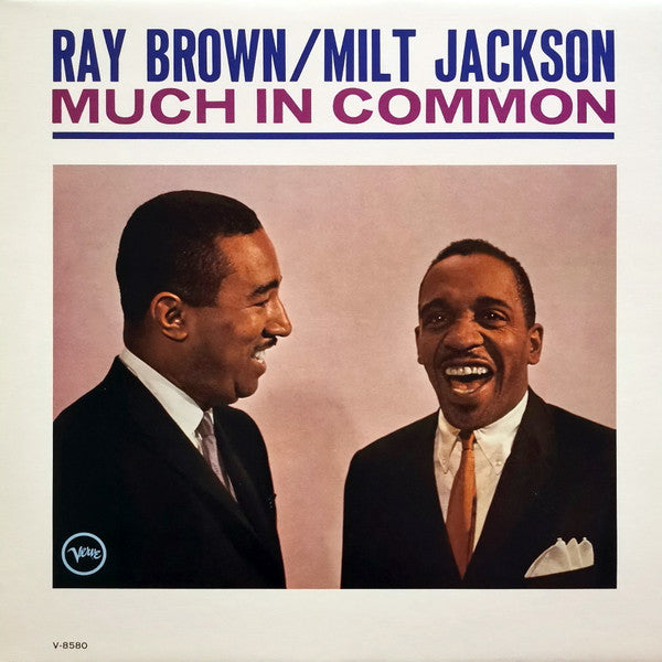 Ray Brown / Milt Jackson : Much In Common (LP, Album, RE, 180)