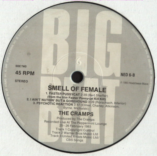 The Cramps : Smell Of Female (12", MiniAlbum)