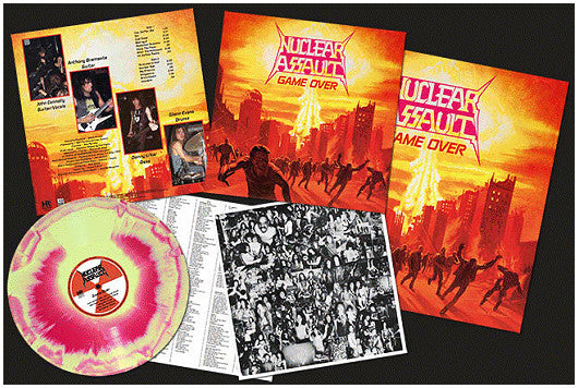 Nuclear Assault : Game Over (LP, Album, Ltd, RE, Yel)