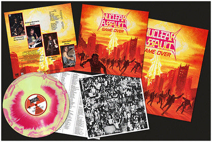 Nuclear Assault : Game Over (LP, Album, Ltd, RE, Yel)
