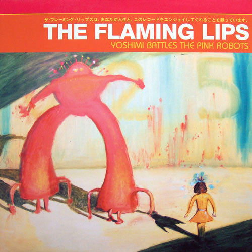 The Flaming Lips : Yoshimi Battles The Pink Robots (LP, Album, Red)