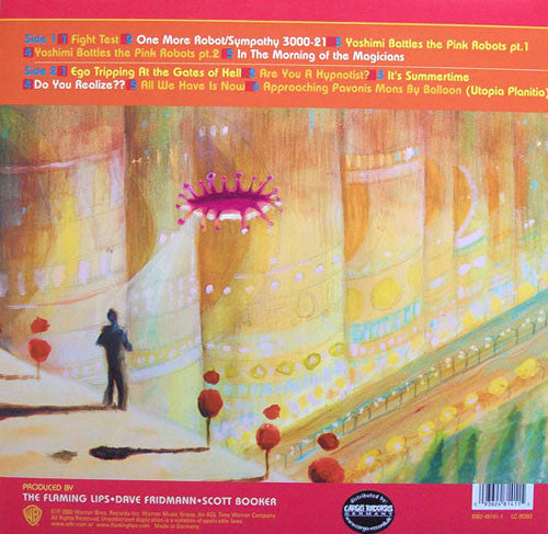 The Flaming Lips : Yoshimi Battles The Pink Robots LP, Album, Red