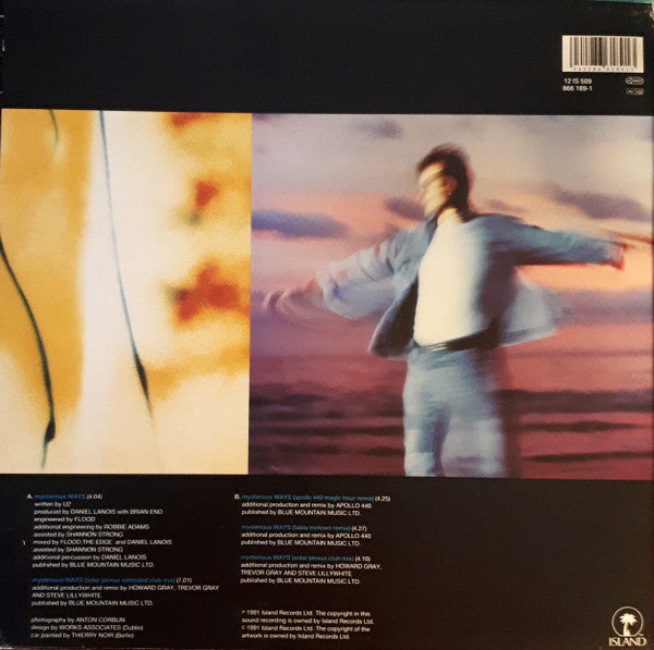 U2 : Mysterious Ways (12", Single)