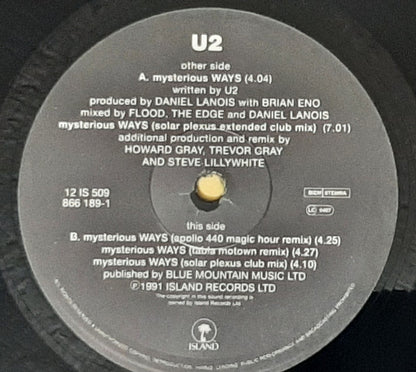 U2 : Mysterious Ways (12", Single)