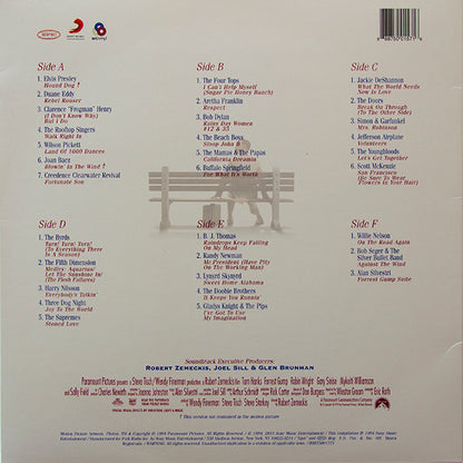 Various : Forrest Gump (The Soundtrack) (LP, Red + LP, Whi + LP, Blu + Comp, Ltd, Num, RE, )