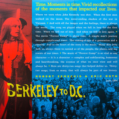 Various : Forrest Gump (The Soundtrack) (LP, Red + LP, Whi + LP, Blu + Comp, Ltd, Num, RE, )