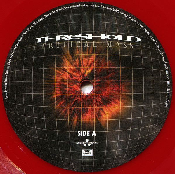 Threshold (3) : Critical Mass (2xLP, Album, Ltd, Red)