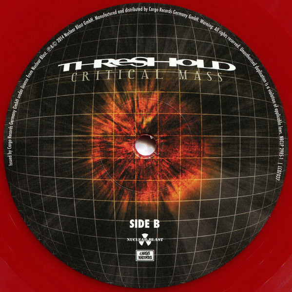 Threshold (3) : Critical Mass (2xLP, Album, Ltd, Red)