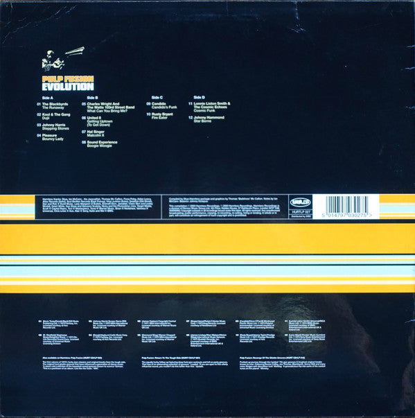 Various : Pulp Fusion: Evolution (Original 1970's Ghetto Jazz & Funk Classics) (2xLP, Comp)