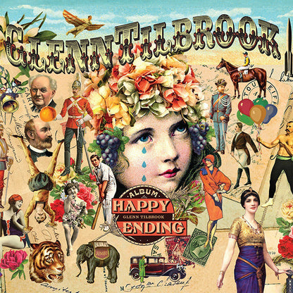Glenn Tilbrook : Happy Ending (LP, Album, Ltd)
