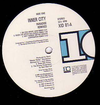 Inner City : Paradise Remixed (LP, Comp)