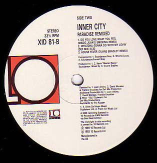 Inner City : Paradise Remixed (LP, Comp)