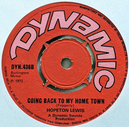 Hopeton Lewis : Come Together (7")