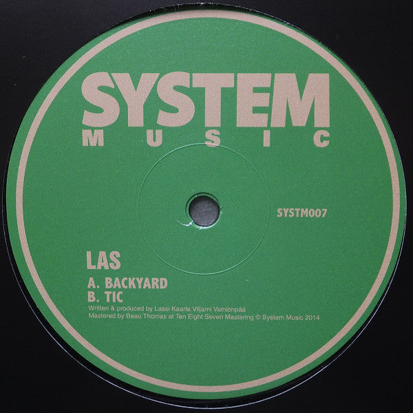 LAS (2) : Backyard / Tic (12")