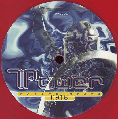 T·Power* : Police State (Part 1) (12", Ltd, Num, Red)