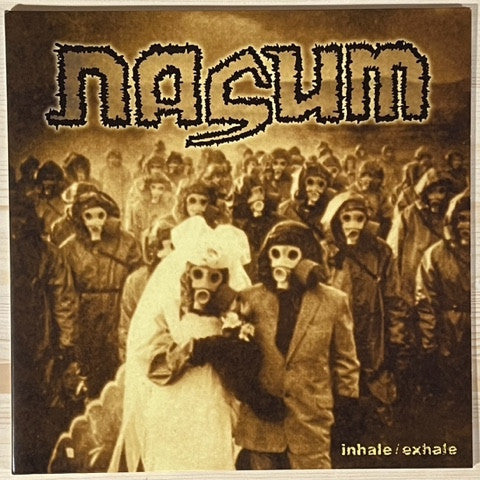 Nasum : Inhale / Exhale (LP, Album, Ltd, RE, Gol)
