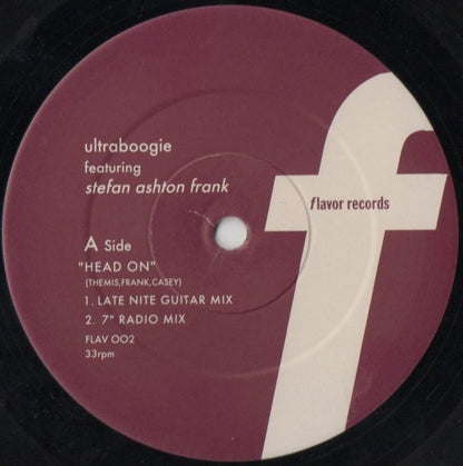 Ultraboogie* Featuring Stefan Ashton Frank : Head On (12", Single)