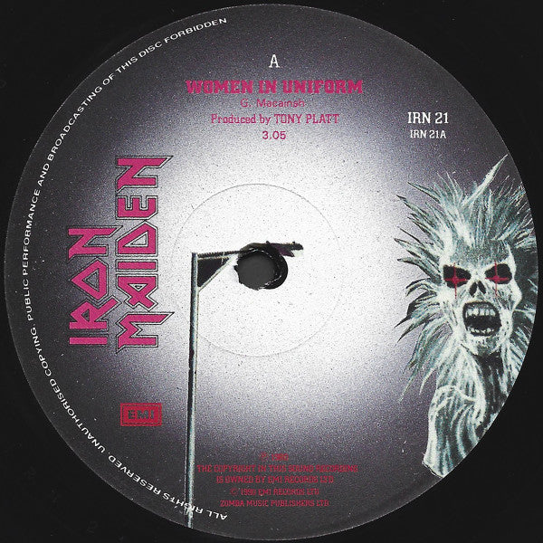 Iron Maiden : Women In Uniform · Twilight Zone (2x12", Comp, Ltd)