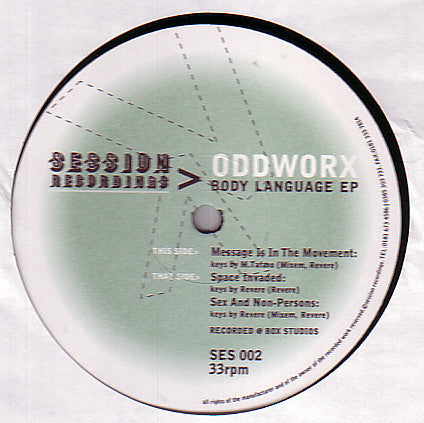 Oddworx : Body Language EP (12", EP)