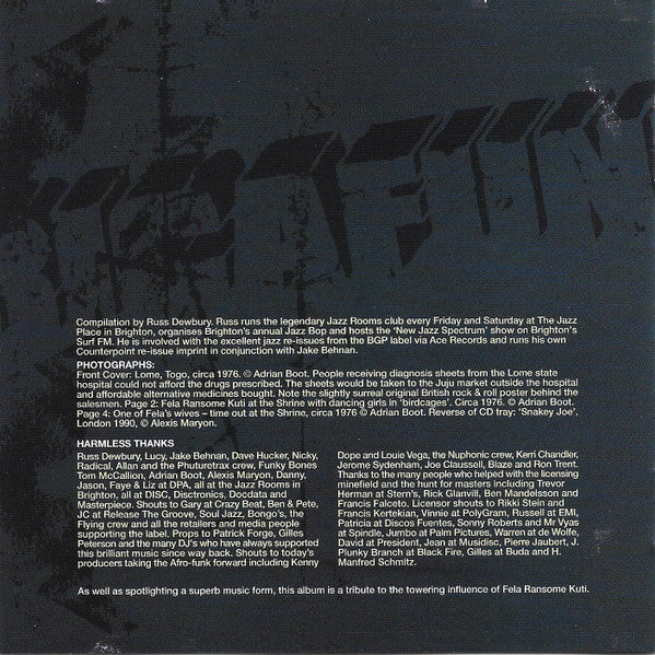 Various : Africafunk: The Original Sound Of 1970s Funky Africa (CD, Comp)