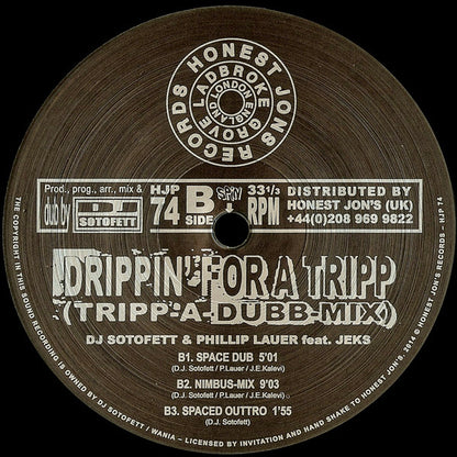 DJ Sotofett : Drippin' For A Tripp (Tripp-A-Dubb-Mix) (2x12", Album)