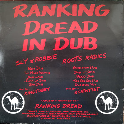 Ranking Dread : Ranking Dread In Dub (LP, Album)