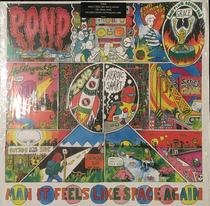 Pond (5) : Man It Feels Like Space Again (LP, Album)