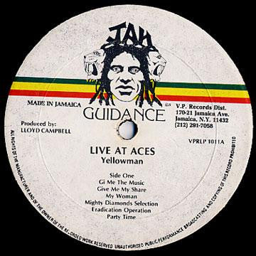 Yellowman & Fathead : Live At Aces (LP, Album)