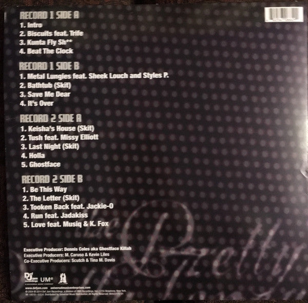 Ghostface* : The Pretty Toney Album (2xLP, Album, RE)