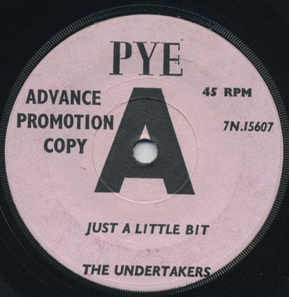 The Undertakers (2) : Just A Little Bit (7", Single, Promo)