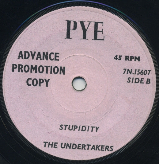 The Undertakers (2) : Just A Little Bit (7", Single, Promo)