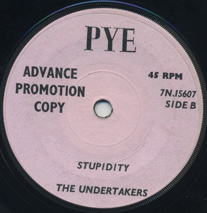 The Undertakers (2) : Just A Little Bit (7", Single, Promo)