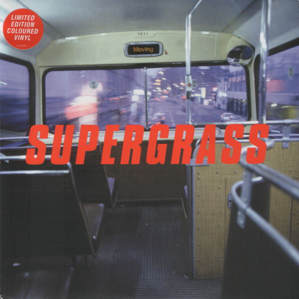 Supergrass : Moving (7", Single, Ltd, Blu)