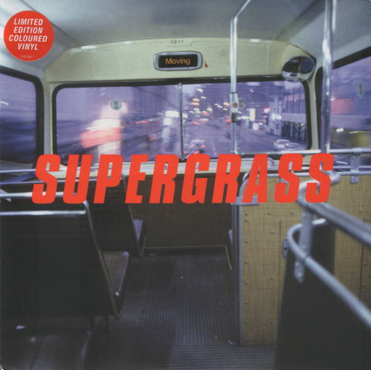 Supergrass : Moving (7", Single, Ltd, Blu)