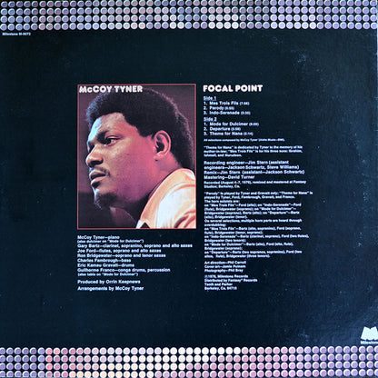 McCoy Tyner : Focal Point (LP, Album, San)