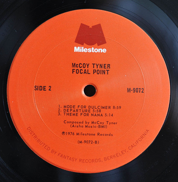 McCoy Tyner : Focal Point (LP, Album, San)