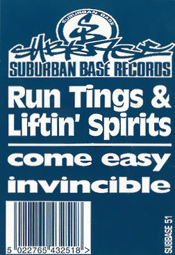 Run Tings & Liftin' Spirits : Come Easy / Invincible (12")