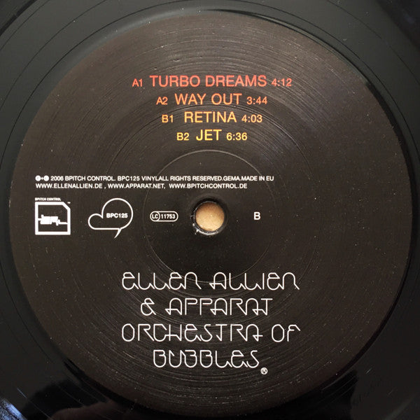 Ellen Allien & Apparat : Orchestra Of Bubbles (2xLP, Album)