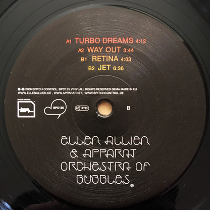 Ellen Allien & Apparat : Orchestra Of Bubbles (2xLP, Album)