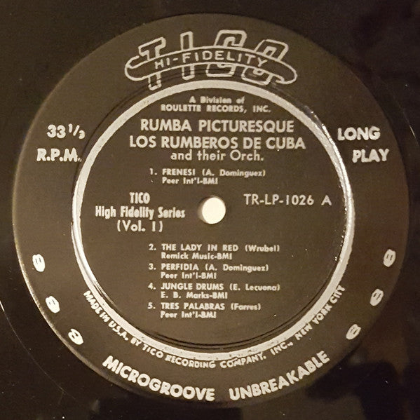 Los Rumberos De Cuba* : Rumba Rumbero  (LP, Album, Mono, Lam)