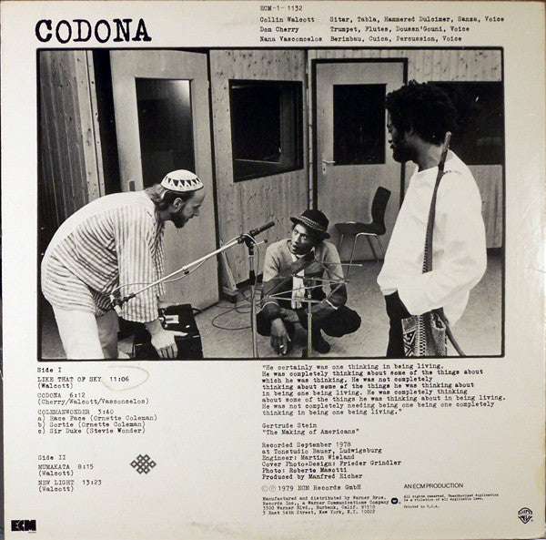 Codona : Codona (LP, Album)