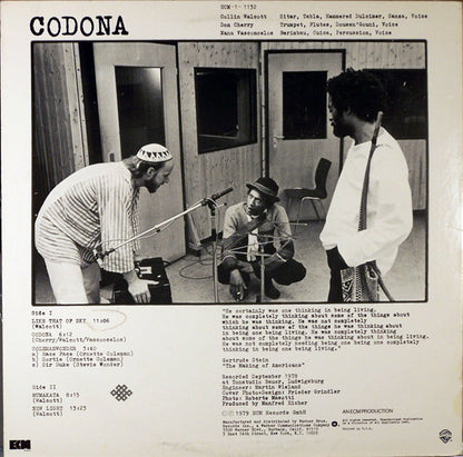 Codona : Codona (LP, Album)