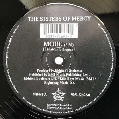 The Sisters Of Mercy : More (12", Single, P.R)