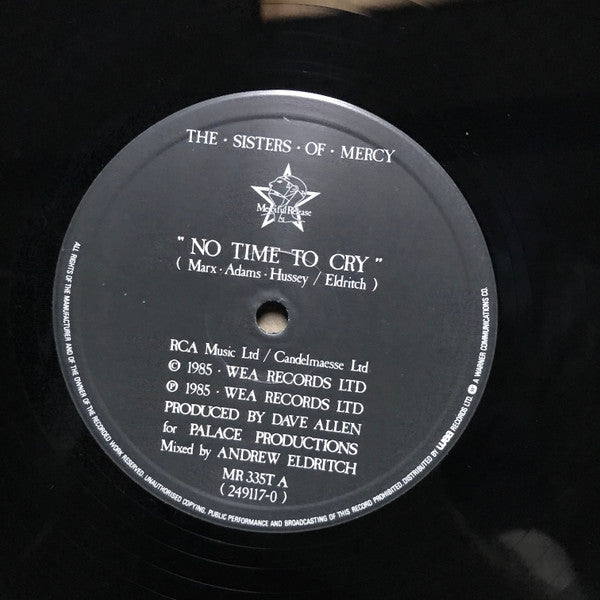 The Sisters Of Mercy : No Time To Cry (12", Single)