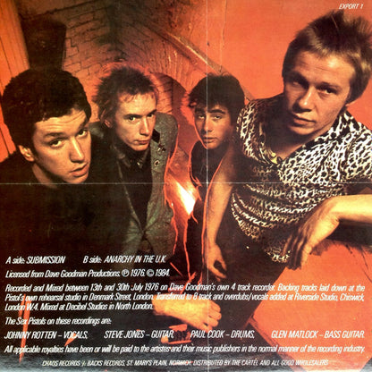 The Sex Pistols* : Submission (12", Yel)